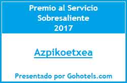Premio al Servicio Sobresaliente 2017 - gohotels.com