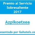 Premio al Servicio Sobresaliente 2017 - gohotels.com